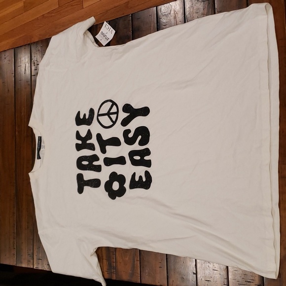 Vici Tops - Lulusimon studio x vici take it easy oversized tee